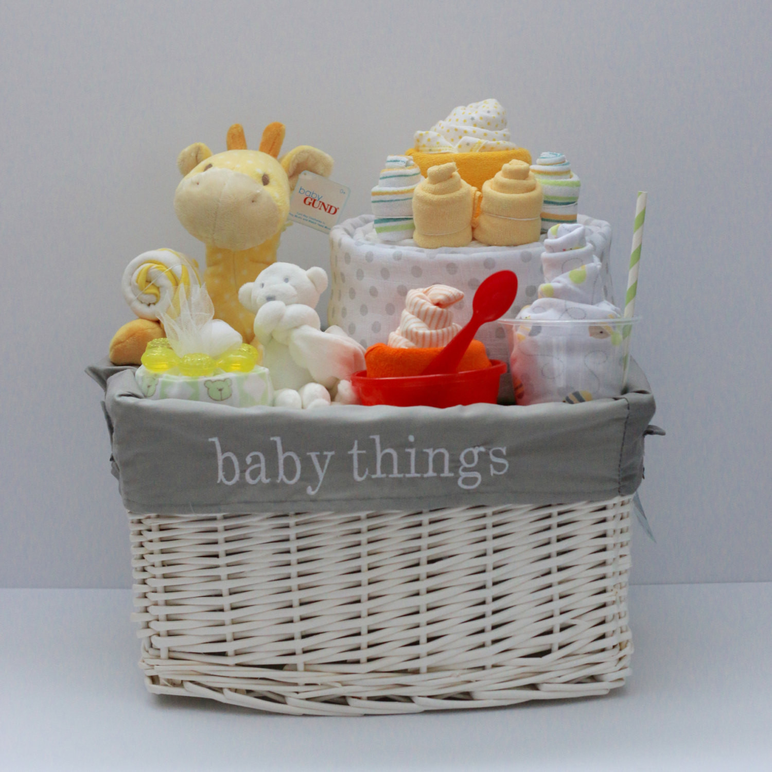 Special Gifts For Baby Shower
 Gender Neutral Baby Gift Basket Baby Shower Gift Unique Baby