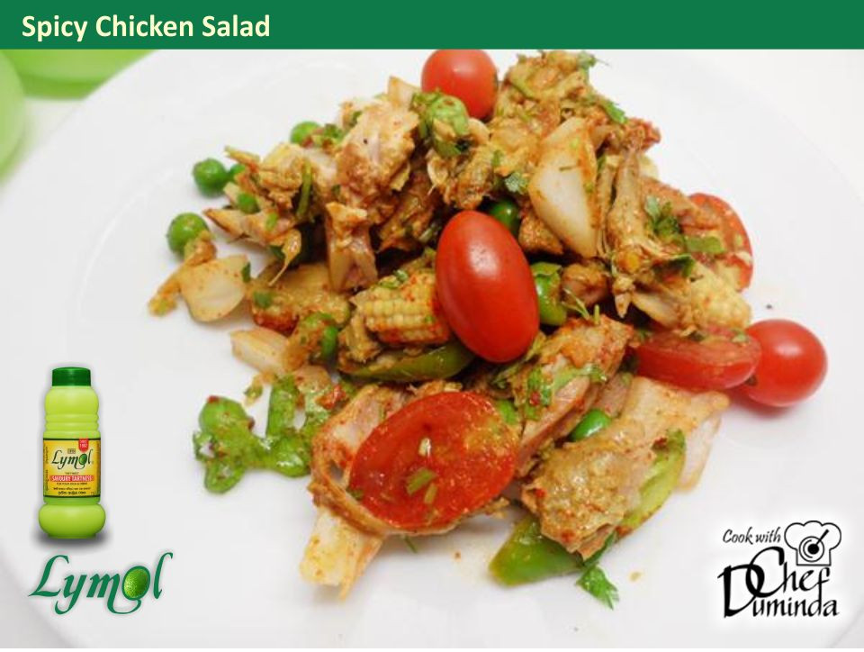 Spiced Chicken Salad
 Spicy Chicken Salad Lymol
