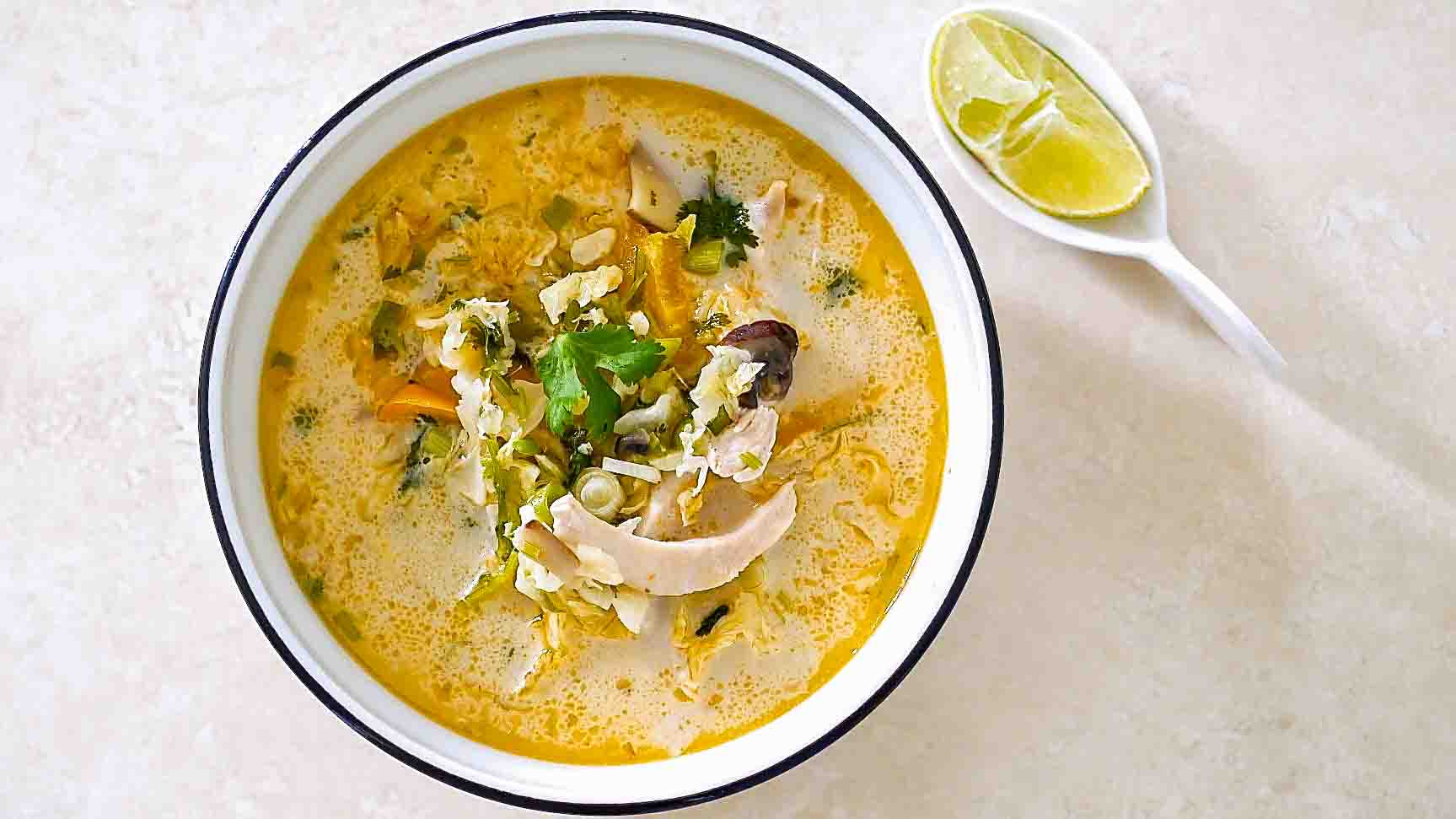 Spicy Thai Coconut Chicken Soup
 Spicy Thai Chicken Coconut Soup ly Gluten Free Recipes