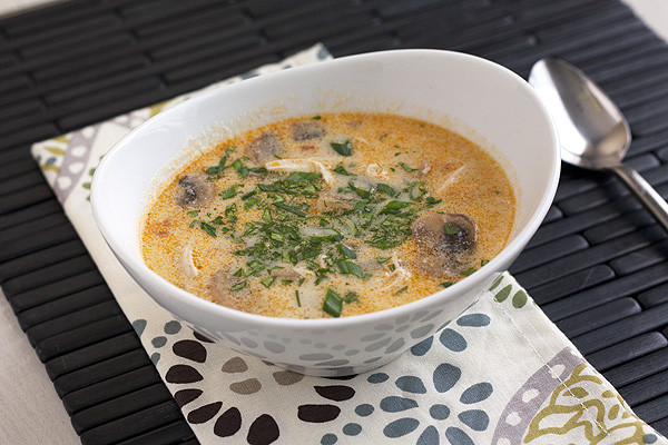 Spicy Thai Coconut Chicken Soup
 Spicy Thai Coconut Chicken Soup Handle the Heat