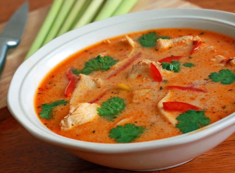 Spicy Thai Coconut Chicken Soup
 Tom Yum Goong Spicy Thai Shrimp Soup Recipe Gutom Na