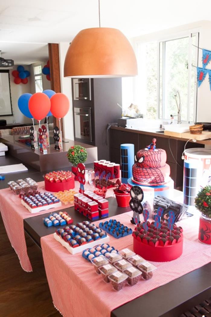 Spiderman Kids Party
 Kara s Party Ideas Spiderman Party with Such Cute Ideas