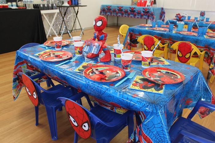 Spiderman Kids Party
 Kara s Party Ideas Amazing Spiderman Birthday Party