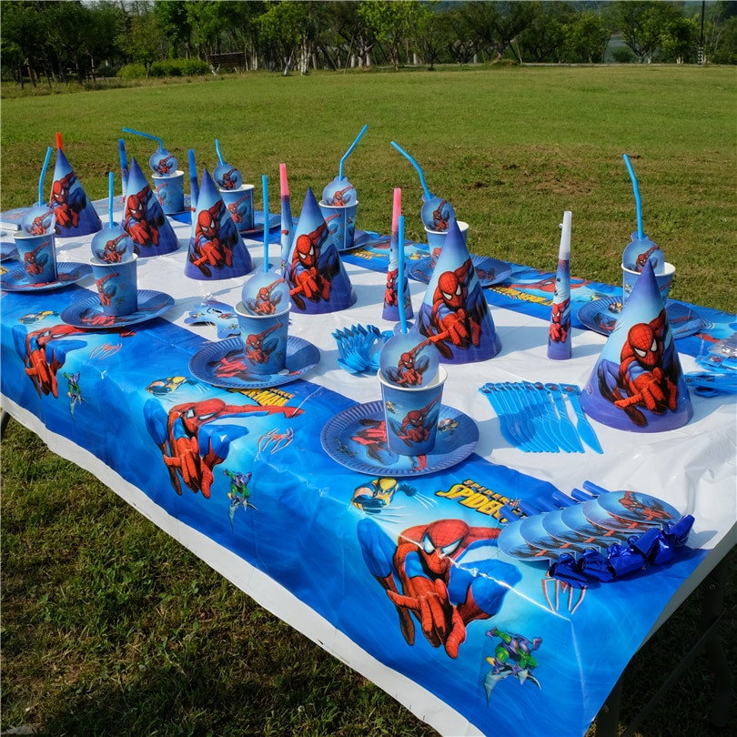 Spiderman Kids Party
 Spiderman Superhero Avengers Kids Birthday Party