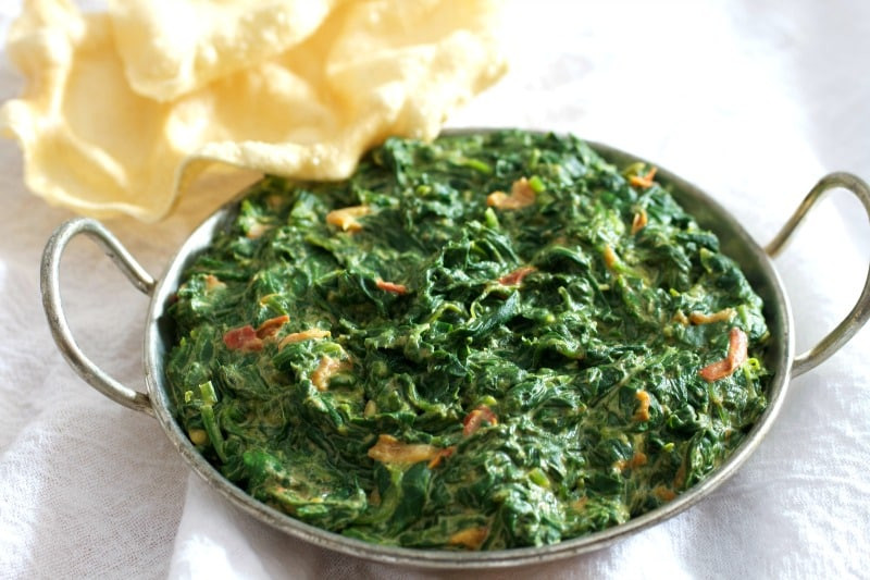Spinach Recipes Indian
 Easy Indian Creamed Spinach Ve arian Recipe Tasty Ever