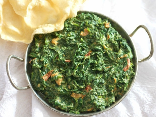 Spinach Recipes Indian
 Easy Indian Creamed Spinach Ve arian Recipe Tasty