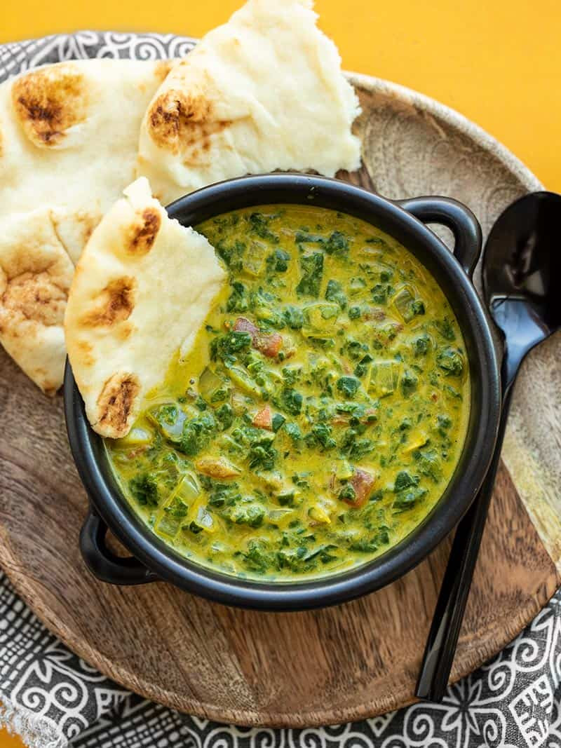 Spinach Recipes Indian
 Indian Style Creamed Spinach Recipe Bud Bytes
