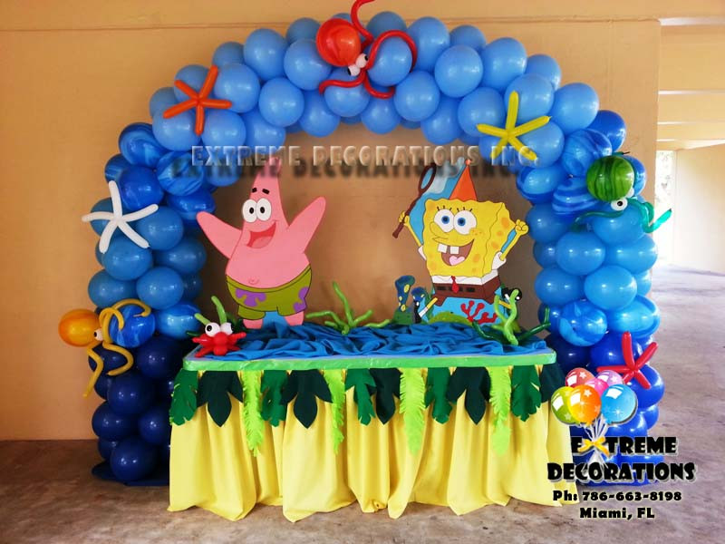 Spongebob Birthday Decorations
 Party Decorations Miami