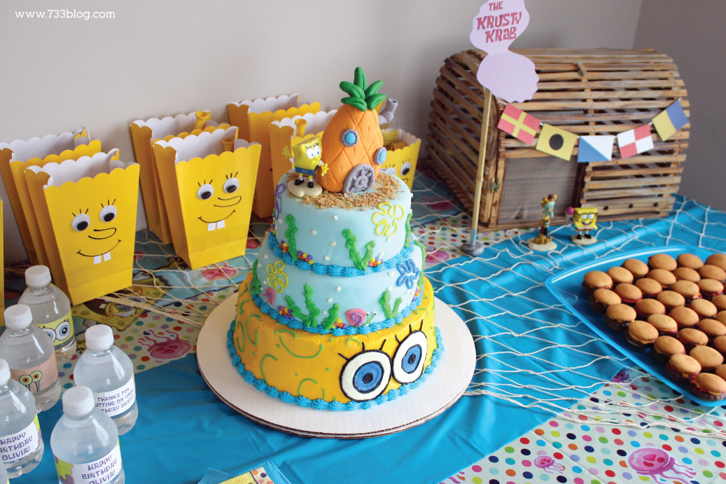 Spongebob Birthday Decorations
 Spongebob Squarepants Birthday Party Inspiration Made Simple