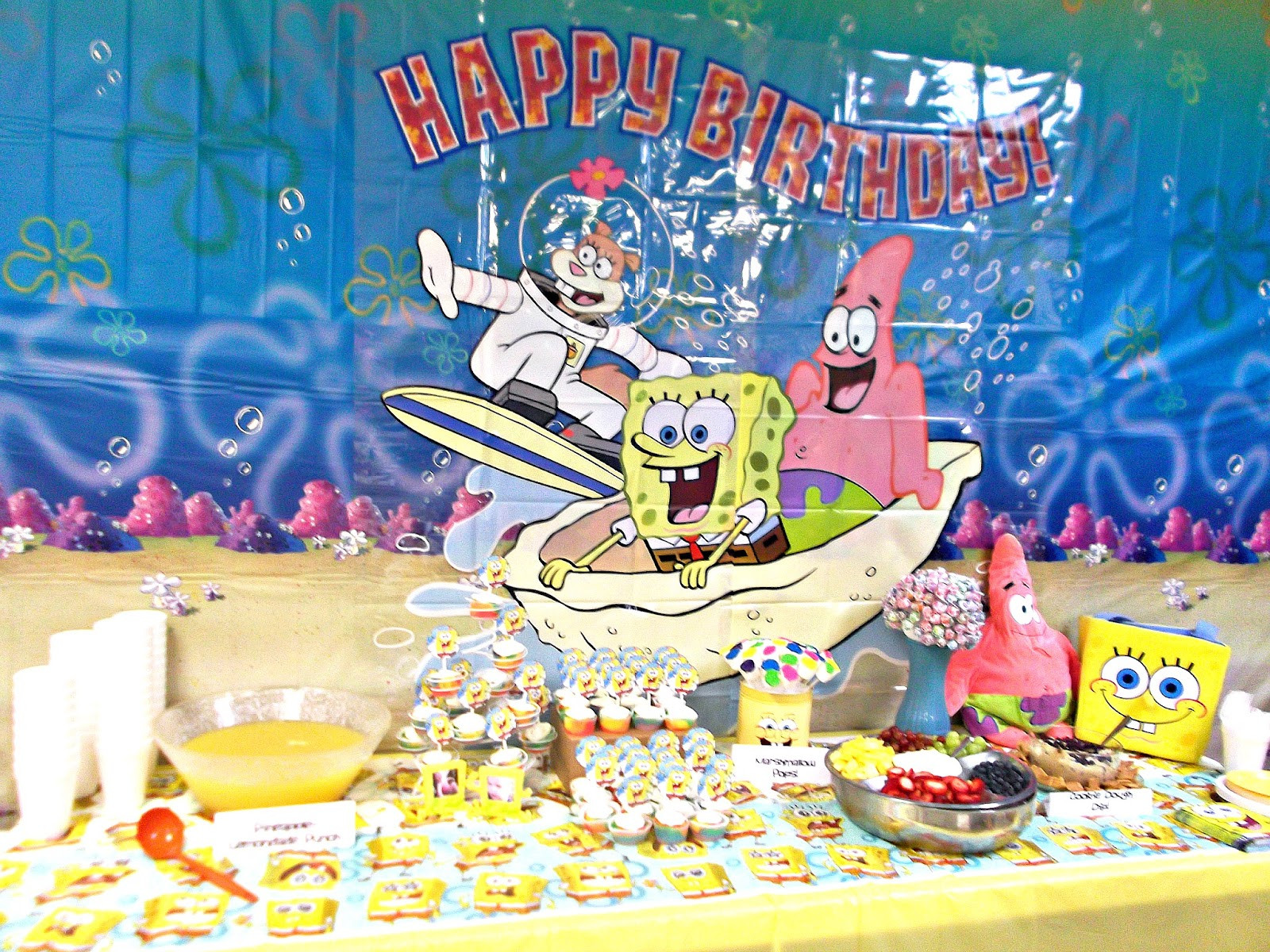 Spongebob Birthday Decorations
 Tennessee Honey Spongebob Party [ dump]