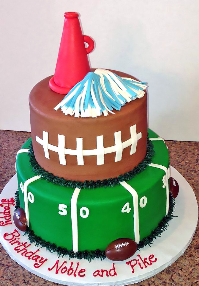 Sports Birthday Cakes
 Boys Sports Birthday Cakes