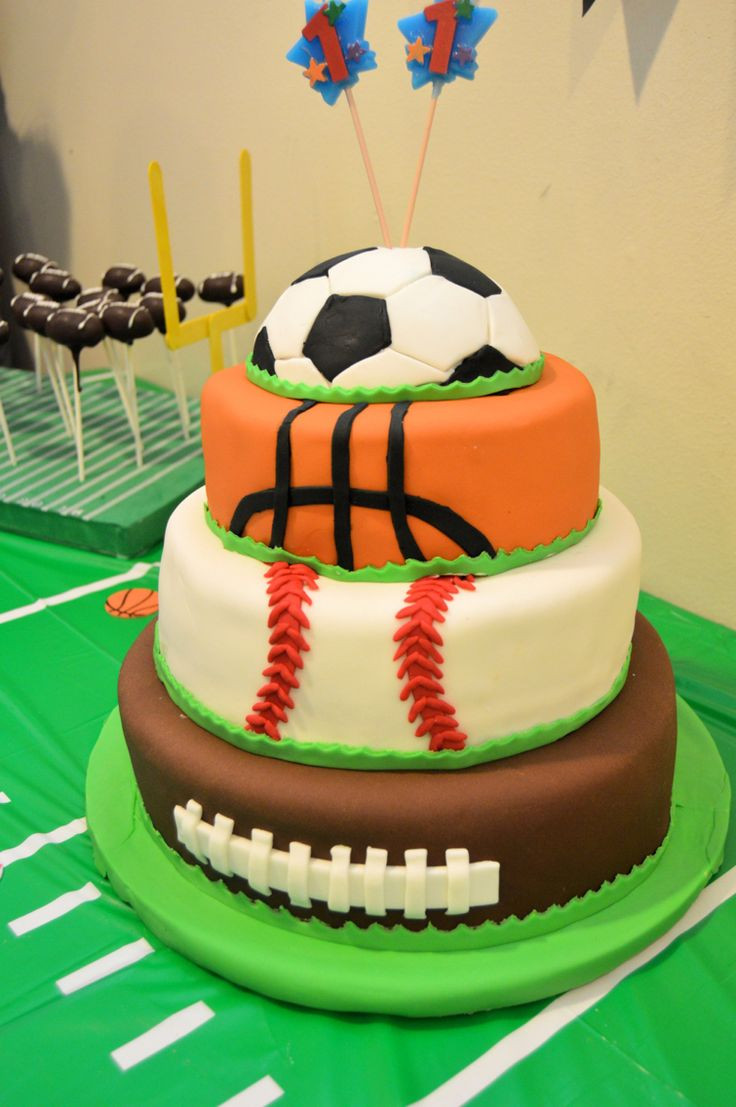 Sports Birthday Cakes
 Sport Birthday Cakes