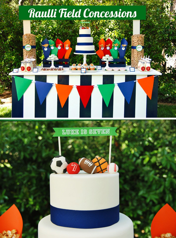 Sports Birthday Decorations
 "Let s Play Ball" Sports Party Boys Birthday Hostess