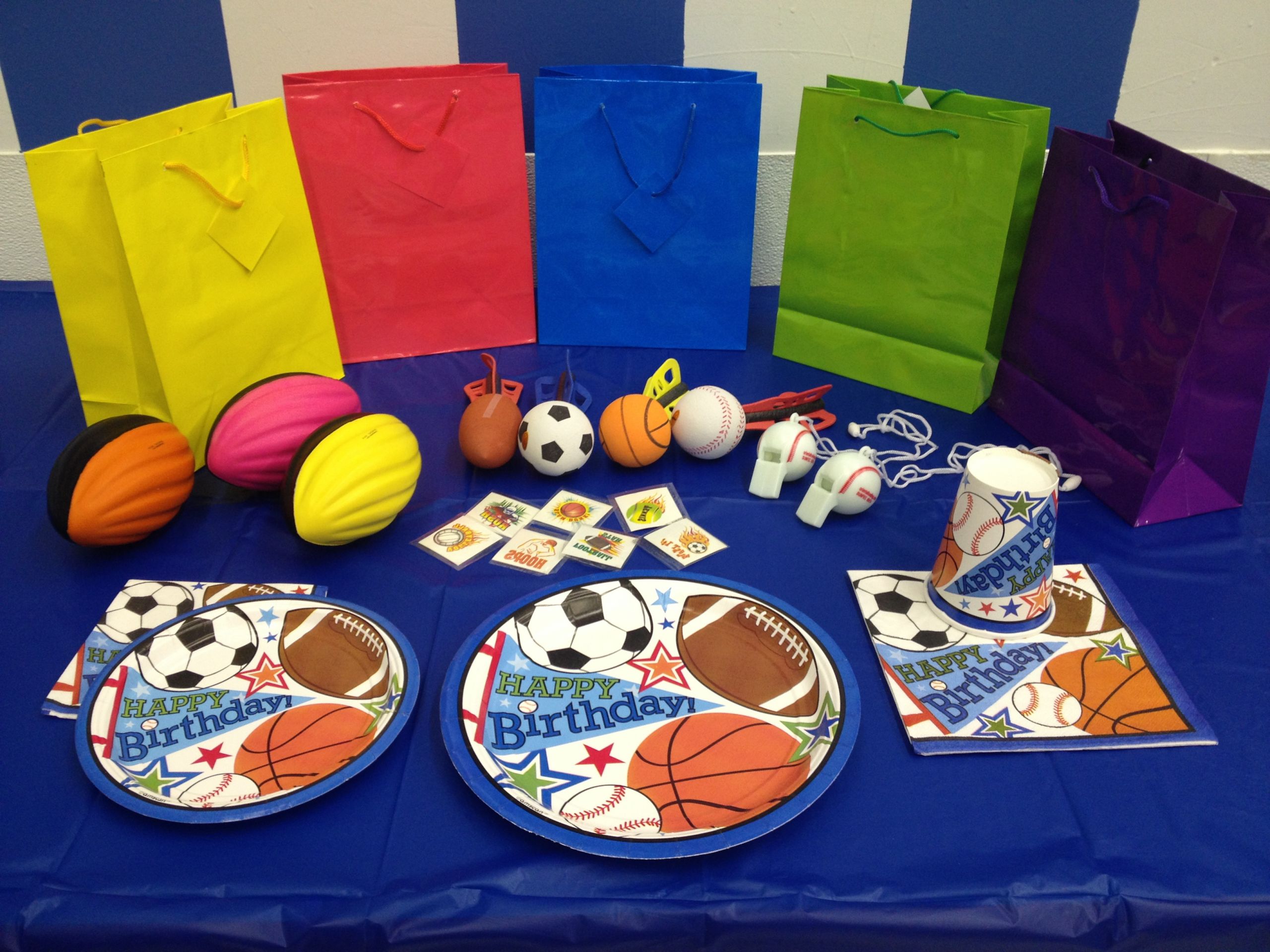 Sports Birthday Decorations
 Birthday Parties Imagine That