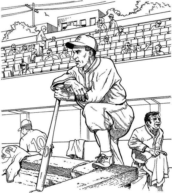 Sports Coloring Pages For Adults
 7 best Coloring pages images on Pinterest