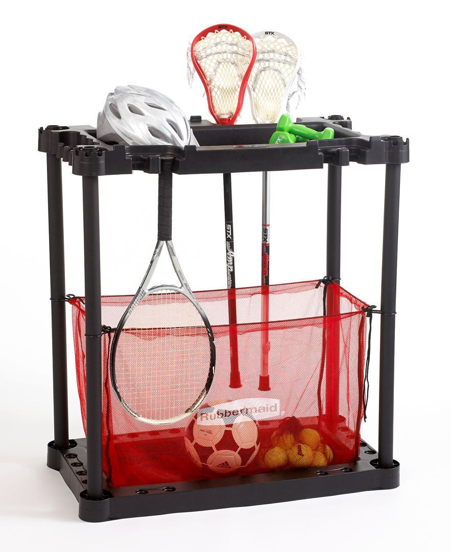 Sports Equipment Organizer For Garage
 Rubbermaid Sports Station