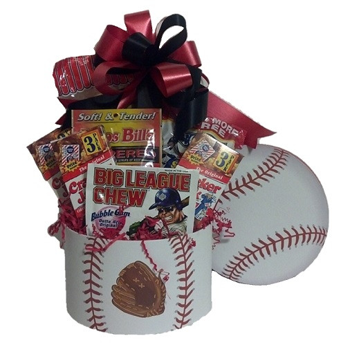 Sports Gift Basket Ideas
 Baseball Fan Sports Gift Basket M R Designs & Gifts