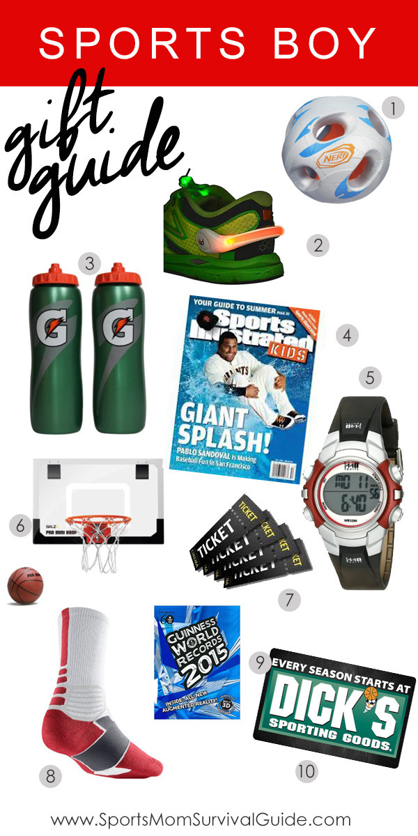 Sports Gift Ideas For Boys
 Sports Boy Holiday Gift Guide