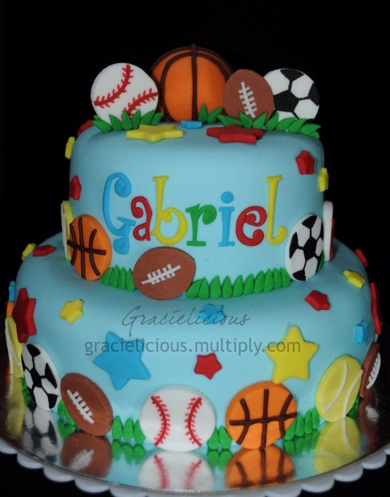 Sports Themed Birthday Cakes
 Sports Cake