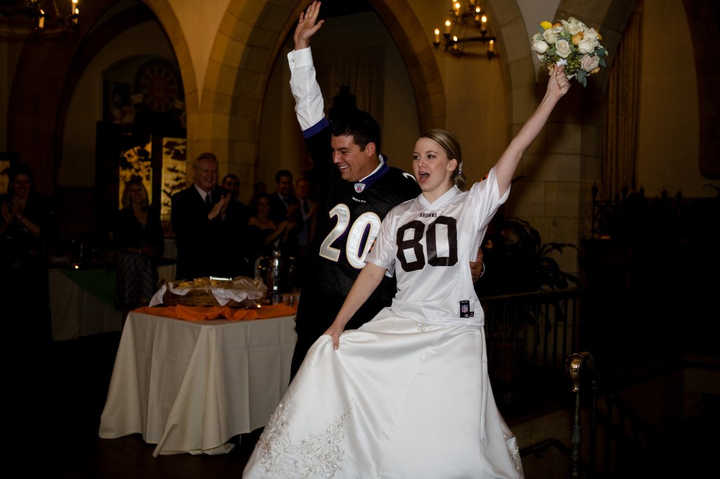 Sports Themed Weddings
 Angee s Eventions Football Themed Wedding Ideas