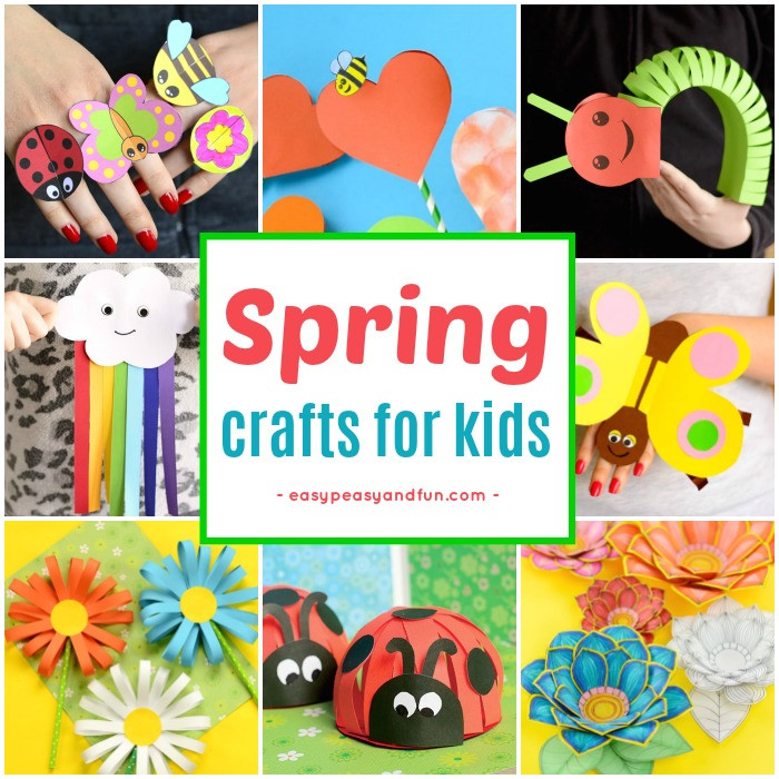 Spring Art Activities For Toddlers
 Spring Crafts for Kids Art and Craft Project Ideas for