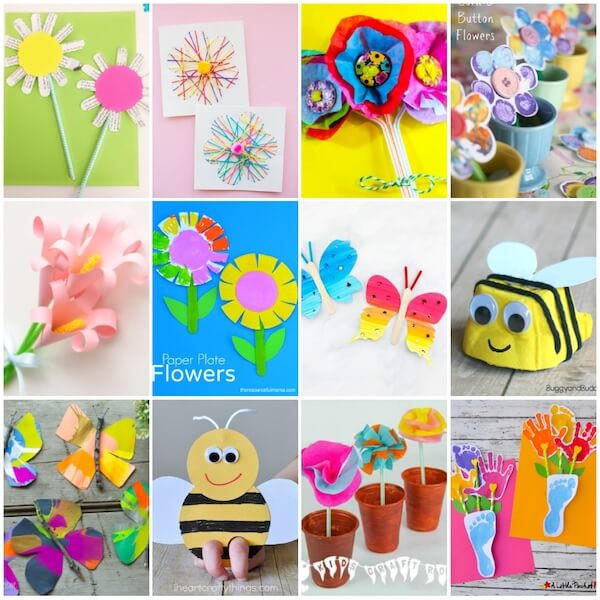 Spring Craft Ideas For Preschoolers
 30 Quick & Easy Spring Crafts for Kids The Joy of Sharing