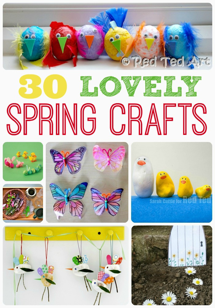 Spring Craft Ideas For Preschoolers
 Spring Craft Ideas Red Ted Art Make crafting with kids