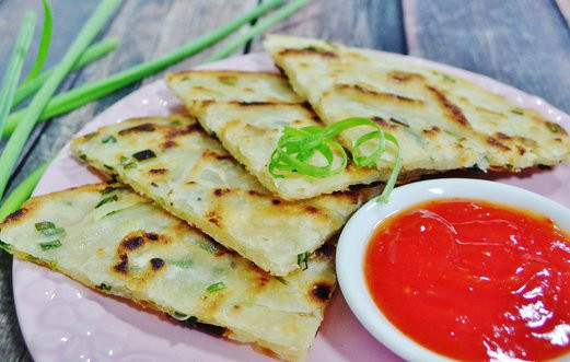 Spring Onion Recipe
 Spring ion Pancake Recipe with my home grown spring