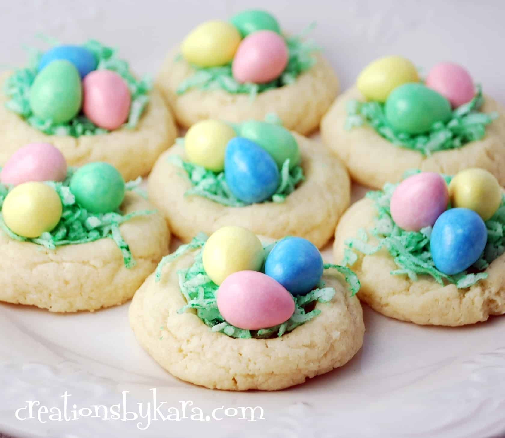 Spring Recipes For Kids
 Easter Recipe Nest Cookies