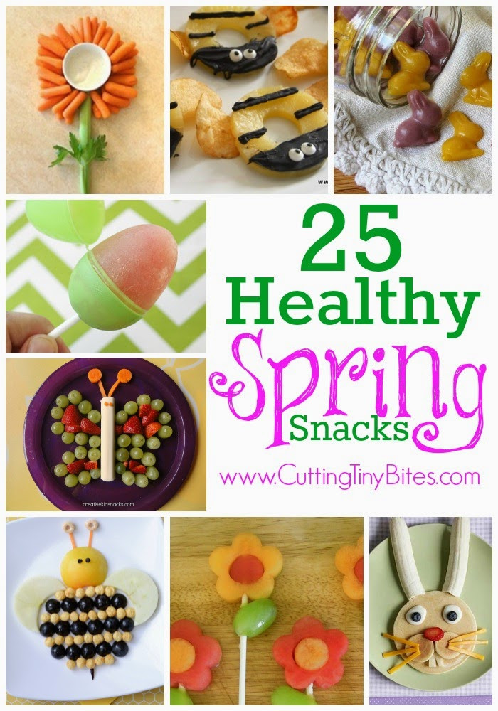 Spring Recipes For Kids
 25 Healthy Spring & Easter Snacks
