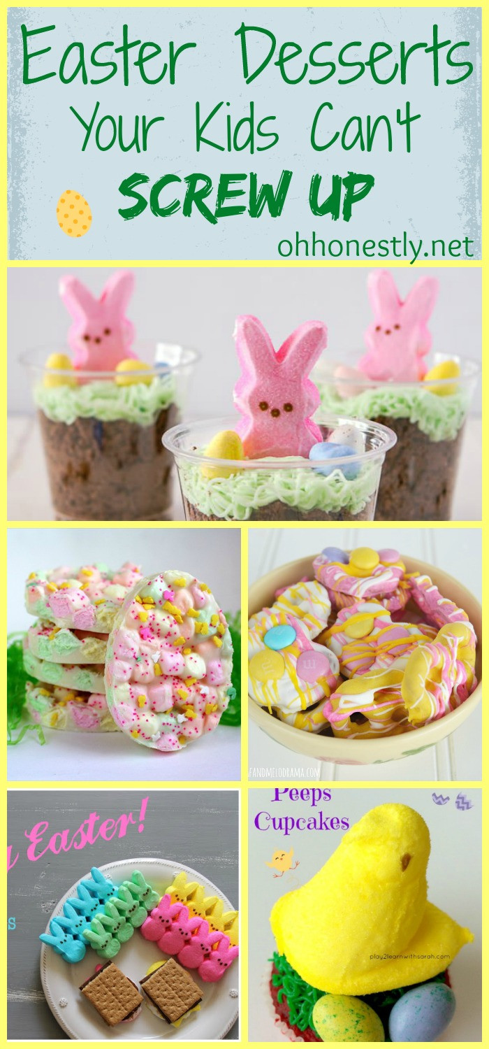 Spring Recipes For Kids
 Easter Desserts Your Kids Can t Screw Up