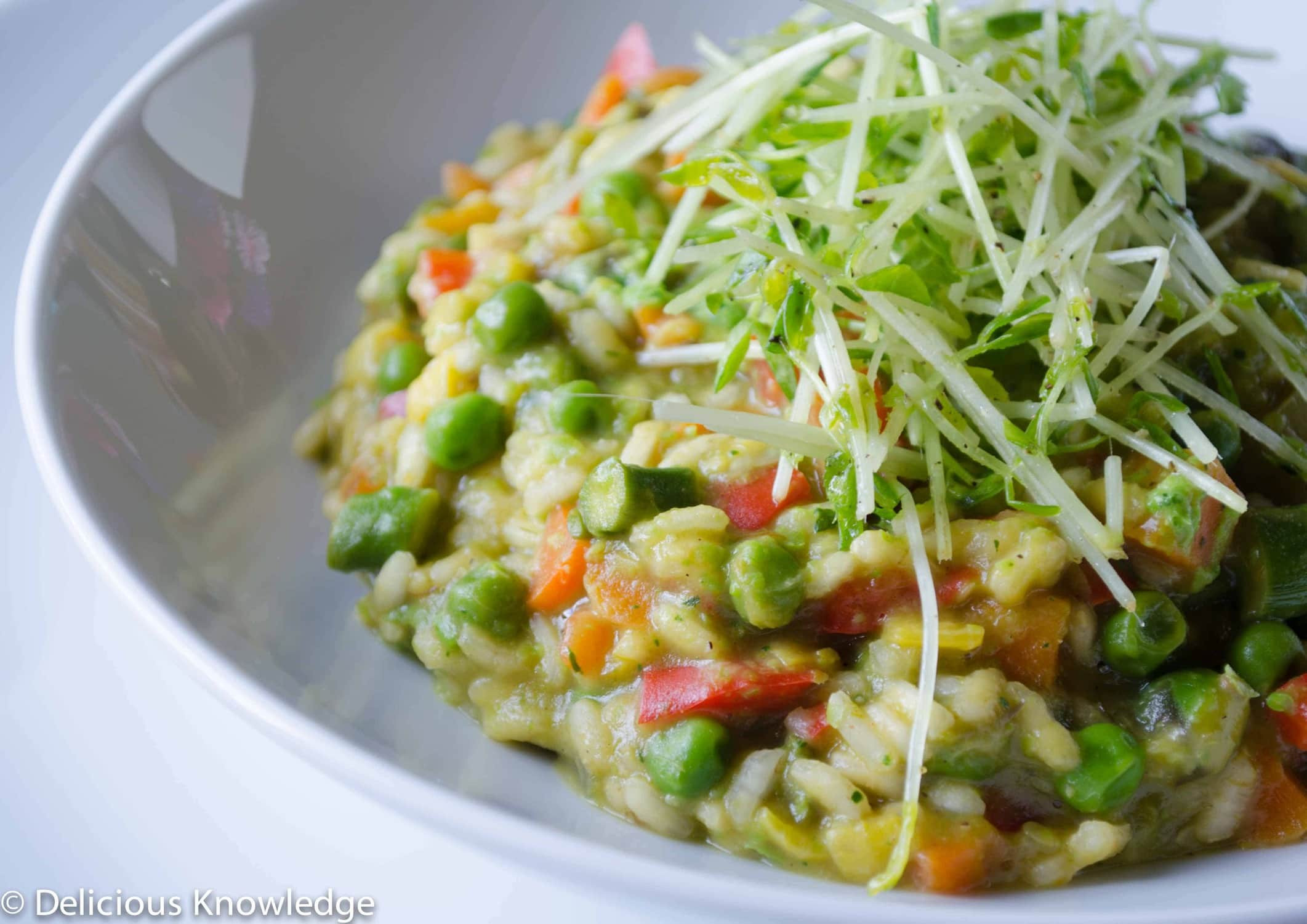 Spring Risotto Recipe
 Spring Risotto with Pea Coulis Delish Knowledge