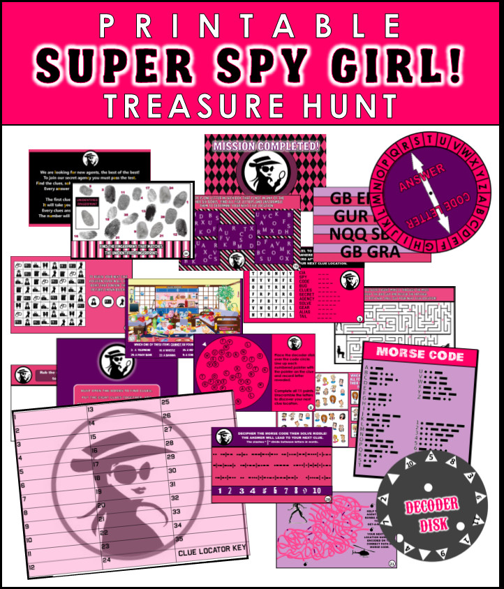 Spy Birthday Party
 Spy Party Games Secret Agent Birthday Theme