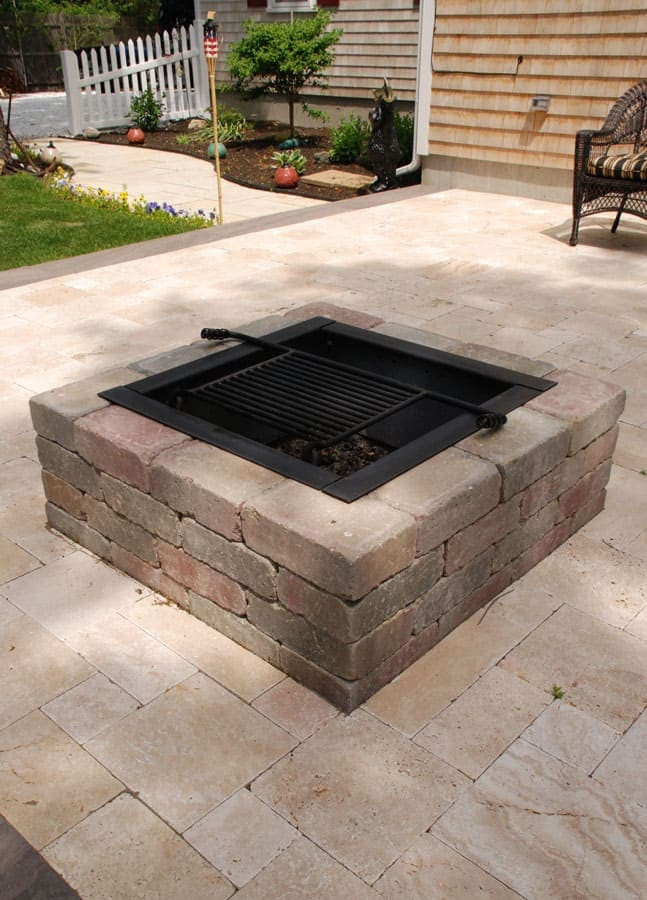 Square Firepit Ideas
 Square Fire Pit Kit Modular Stone Fire Pits