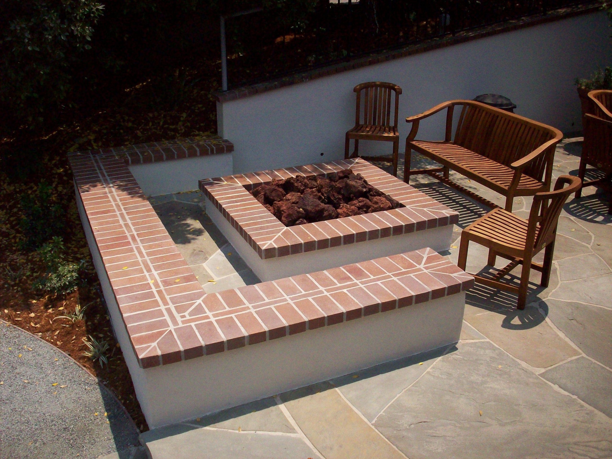 Square Firepit Ideas
 Square Brick Fire Pit