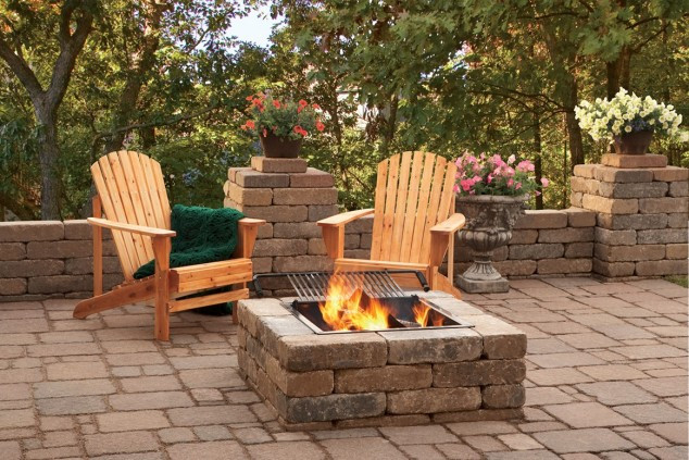 Square Firepit Ideas
 13 Ideas How To Make An Inviting Patio Design Using Bricks