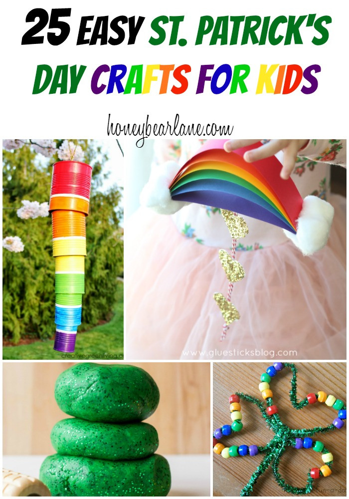 St Patrick Day Crafts For Toddlers
 25 Easy St Patrick s Day Crafts For Kids Honeybear Lane