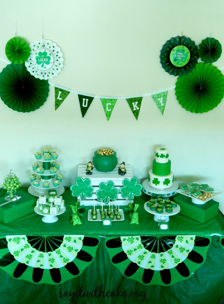 St Patrick's Day Birthday Party
 St Patrick’s Day Party – Say it With Cake