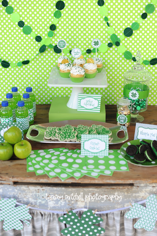 St Patrick's Day Birthday Party
 Kara s Party Ideas St Patrick s Day Birthday Party