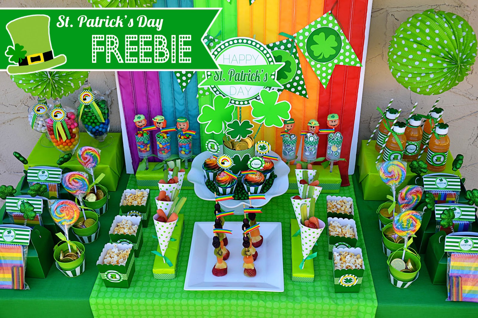 St Patrick's Day Birthday Party
 Amanda s Parties To Go St Patrick s Day FREEBIE