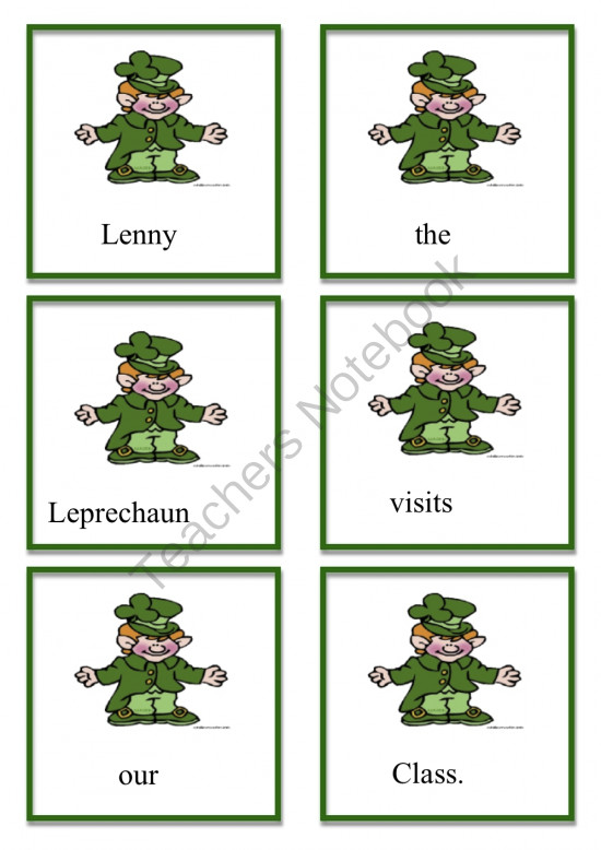 St Patrick's Day Children's Activities
 St Patrick s Day literacy and writing center from Little