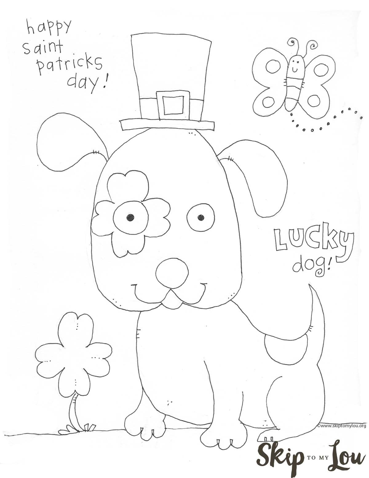 St Patrick'S Day Coloring Pages For Kids
 St Patricks Day Coloring Page for Preschoolers