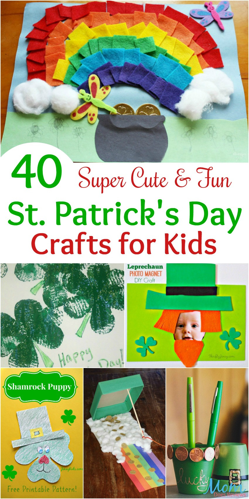 St. Patrick'S Day Crafts For Kids
 40 Super Cute & Fun St Patrick s Day Crafts for Kids