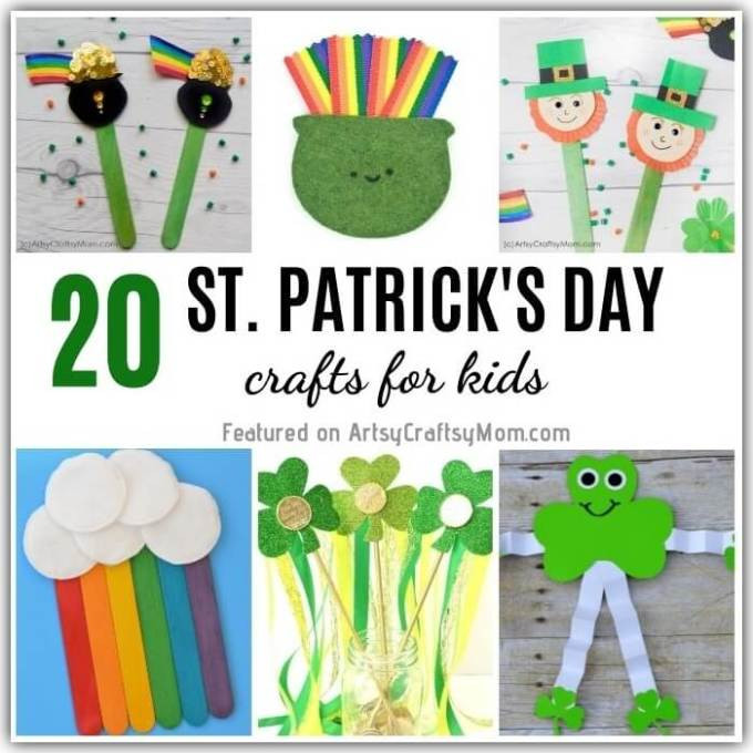 St. Patrick'S Day Crafts For Kids
 20 Adorable St Patrick s Day Crafts for Kids