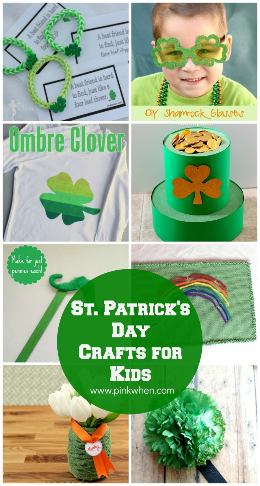 St Patrick's Day Crafts
 10 St Patrick s Day Crafts for Kids PinkWhen