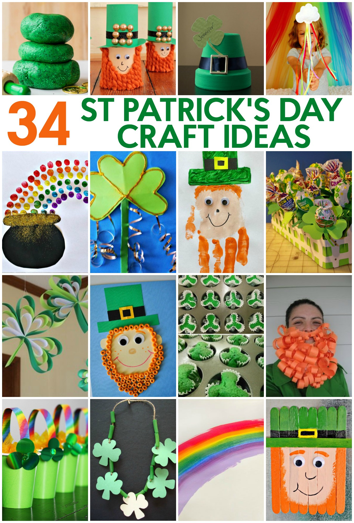 St Patrick's Day Crafts
 34 St Patrick s Day Craft Ideas A Little Craft In Your Day