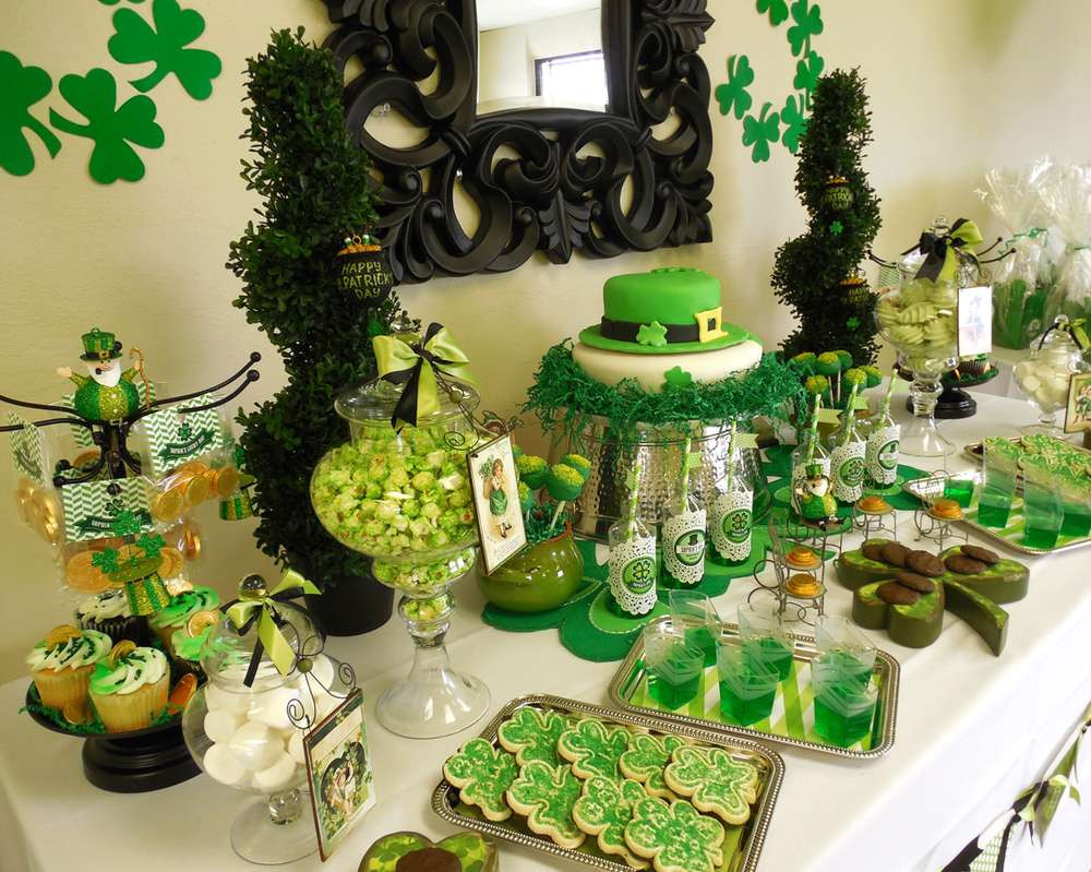 St Patrick's Day Party Food
 St Patrick s Day Birthday Party Ideas