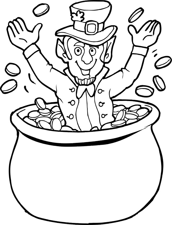 St Patrick'S Day Printable Coloring Pages
 Free St Patrick S Day Drawings Download Free Clip Art