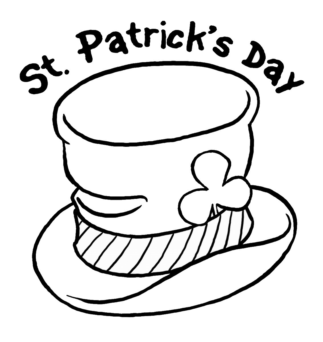 St Patrick'S Day Printable Coloring Pages
 St Patrick s Day Coloring Pages for childrens printable