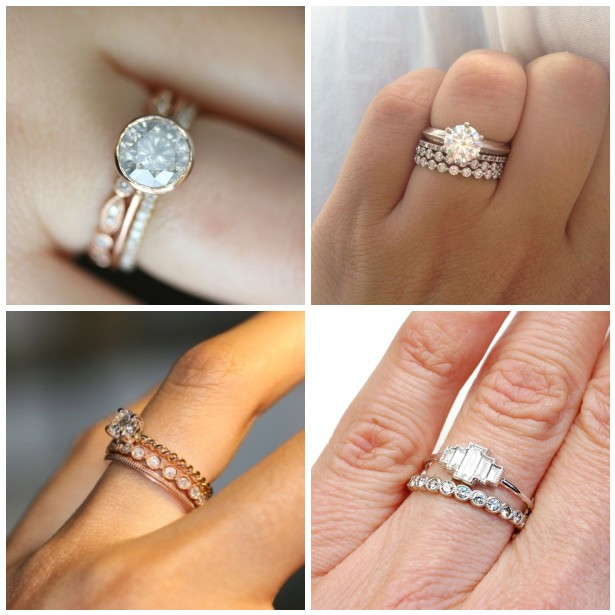 Stacked Wedding Rings
 Trend Stacked Wedding Ring s